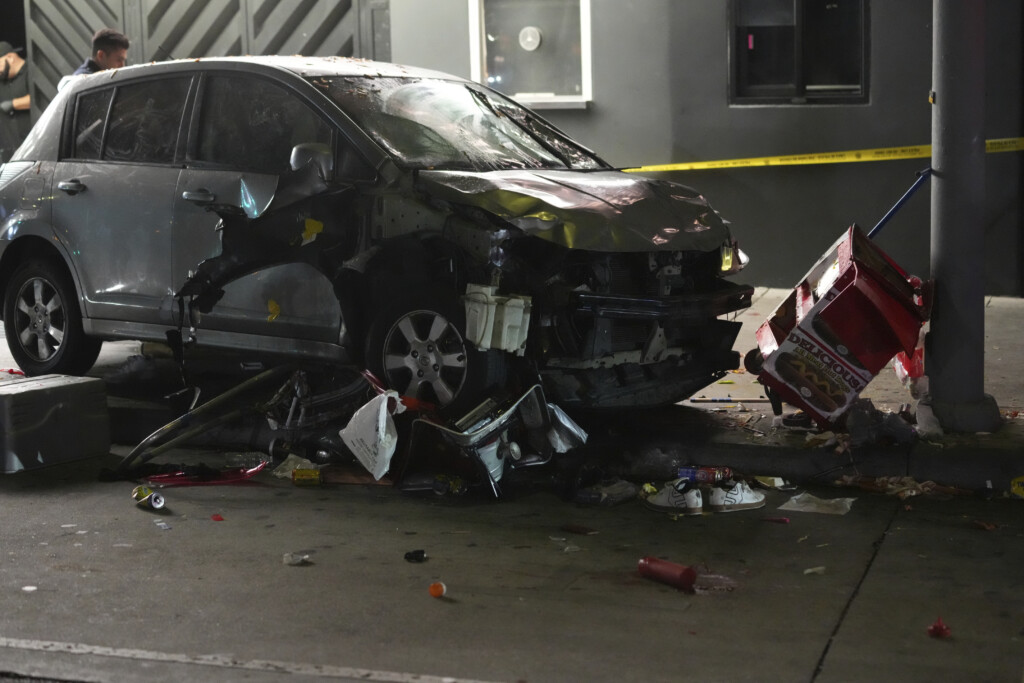 Los Angeles Vehicle Into Crowd