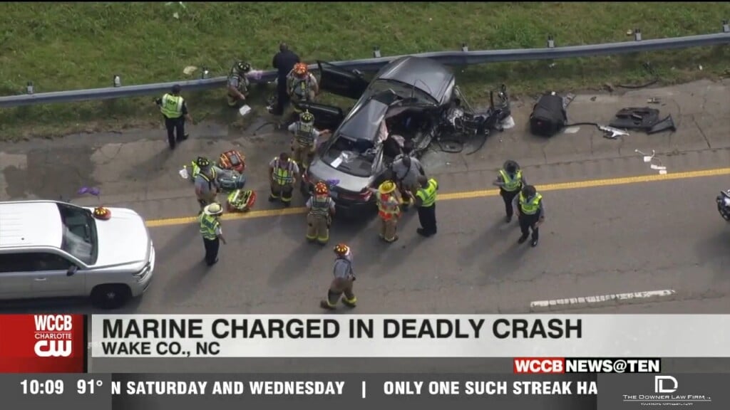 Marine Charged In Deadly Crash