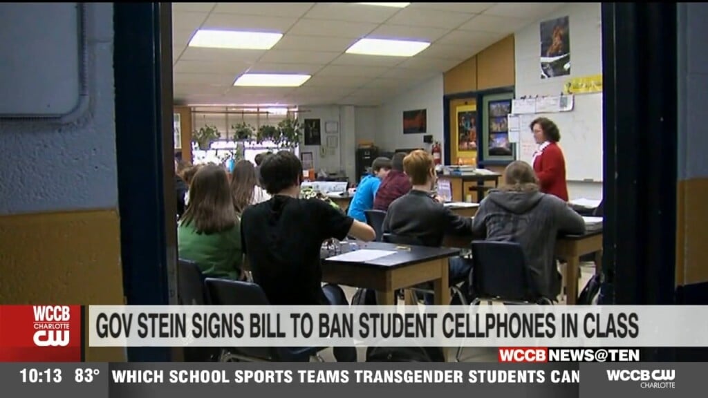Gov Stein Signs Bill To Ban Student Cellphones In Class