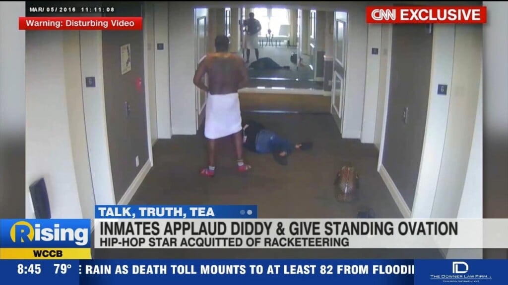 Inmates Applaud "diddy" After Beating Racketeering Charges