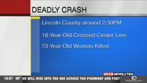 73 Year Old Killed In Lincoln County Crash