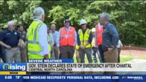 Gov. Stein Issues State Of Emergency Afer Chantal