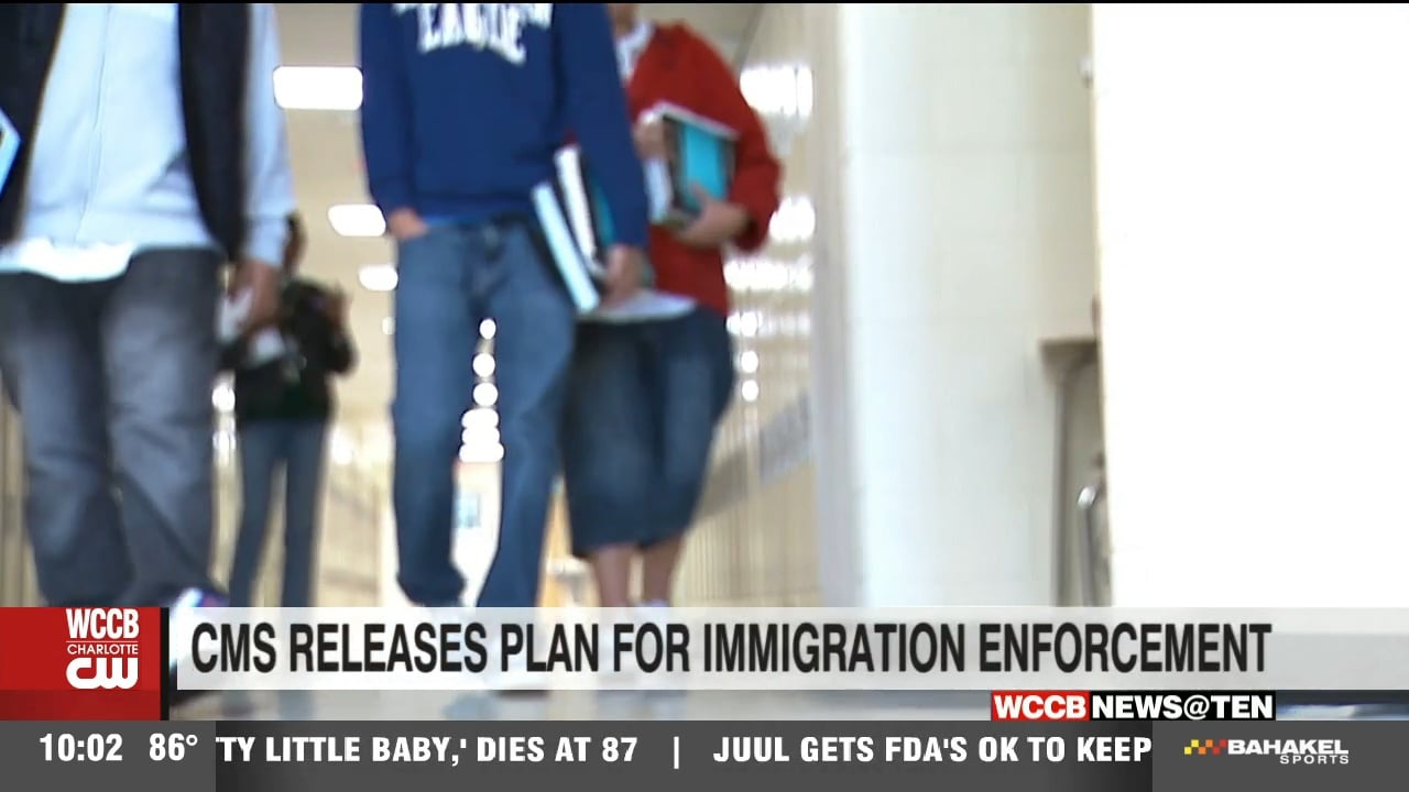 WCCB Charlotte obtains CMS plan for ICE agents in schools - WCCB Charlotte