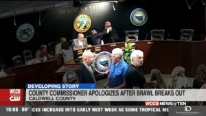 Local Commissioners Fight At Meeting