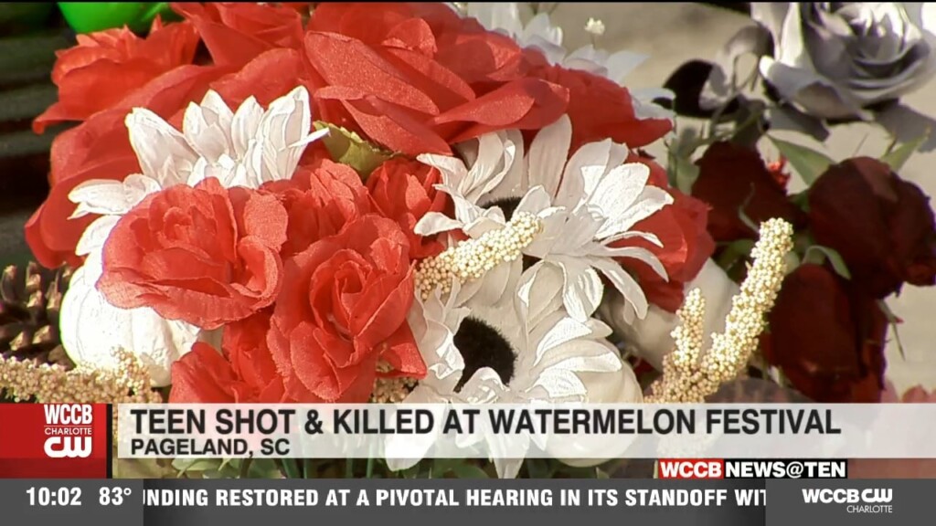 Community Supports Family Of Teen Killed In Shooting At Pageland Watermelon Festival