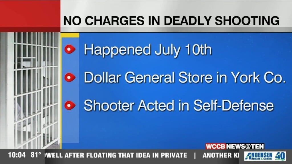 No Charges In Deadly Shooting