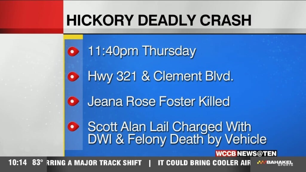 Hickory Deadly Crash