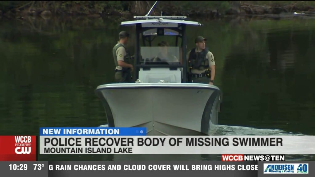 Police Recover Body Of Missing Swimmer