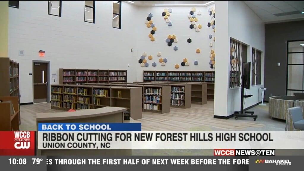 Ribbon Cutting Forest Hills Hs