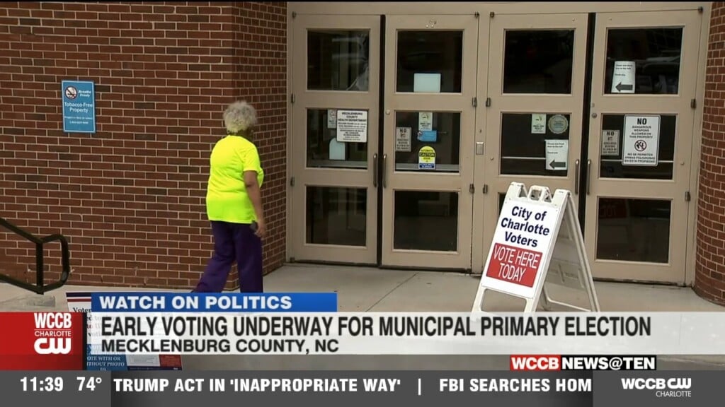 Early Voting Underway For Municipal Primary Election
