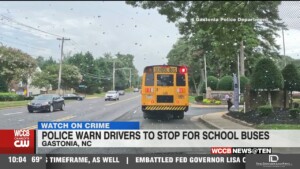 Police Warn Drivers To Stop For School Buses