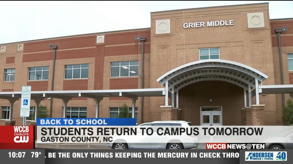 Gaston Co. Schools Back To Class On Wednesday