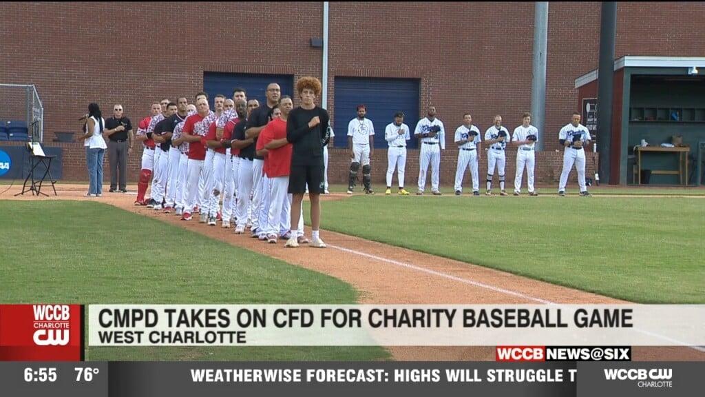 Cmpd Takes On Cfd For Charity Baseball Game