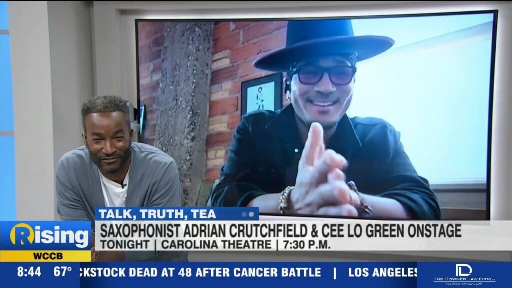 Saxophonist Adrian Crutchfield Taking Stage At Carolina Theatre With Cee Lo Green