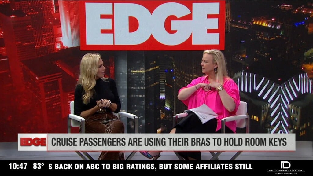 Women Keeping Cruise Passes In Their Bras
