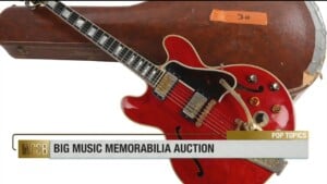 Big Music Memorabilia Auction
