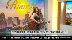 Country Artist Anna J Stops By Rising For An Interview And Performance