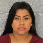 Estefany Aranaramirez No Operators License Driving While Impaired Drive Wrong Way On Dual Lane