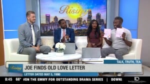 Talk, Truth, Tea: Rising's Joe Duncan Shares An Old Love Letter He Found From 1990