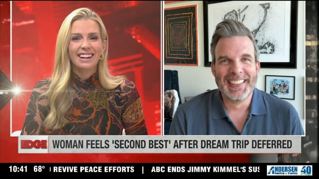Woman Feels "second Best" After Dream Trip Is Deferred
