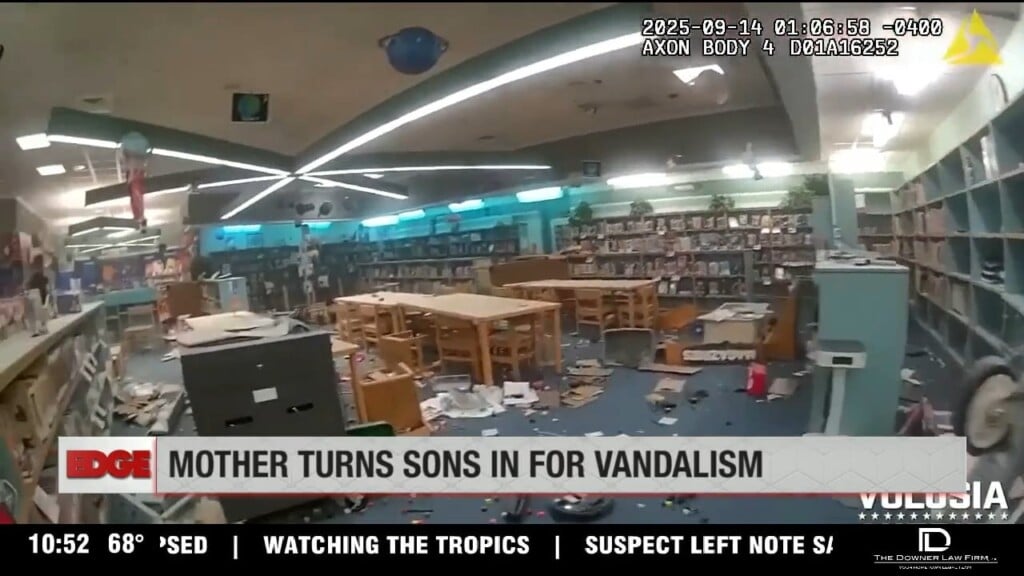 Mothers Turn In Their Sons For School Vandalism