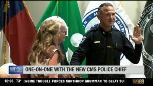 New Cms Police Chief Sits Down With Wccb Charlotte After Being Sworn In