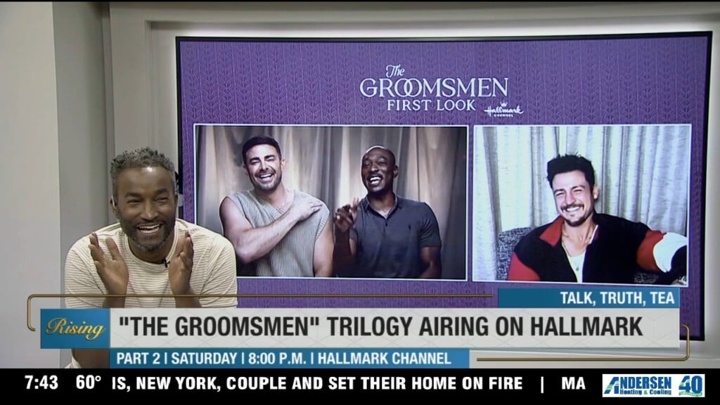 Talk, Truth, Tea: "the Groomsmen" Walk Down The Aisle In Hallmark Channel Movie