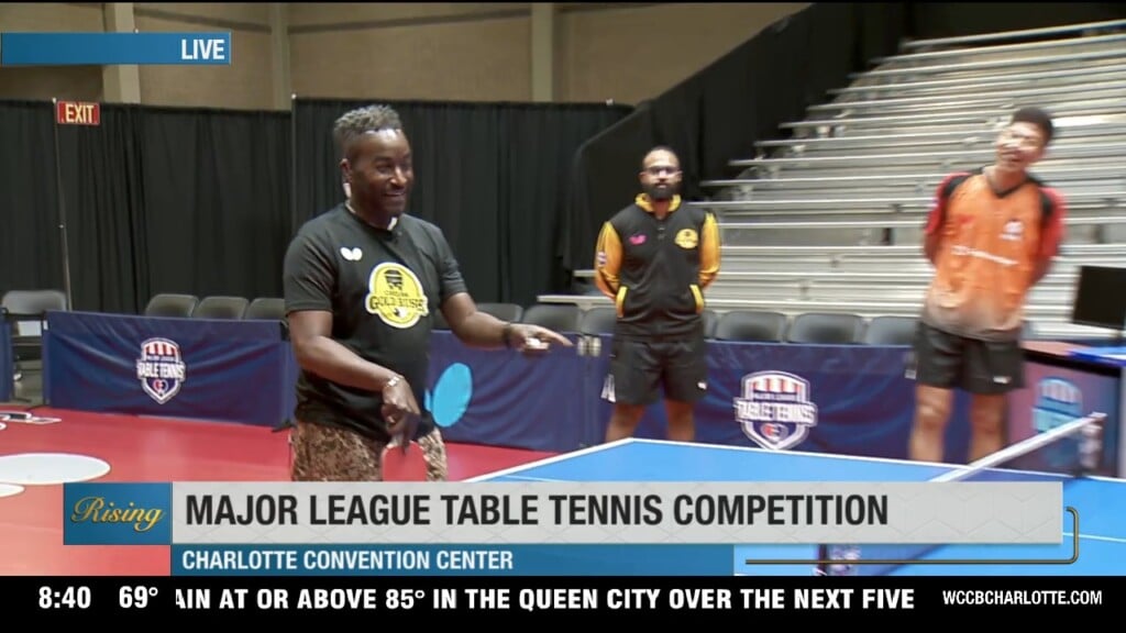 Major League Table Tennis Competition Serves Up In Charlotte