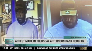 Arrest Made In Waxhaw Bank Robbery