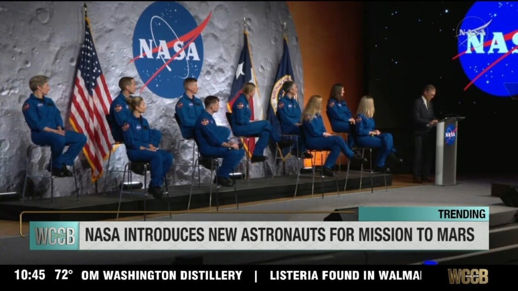 Nasa Introduces New Astronauts For Mission To Mars