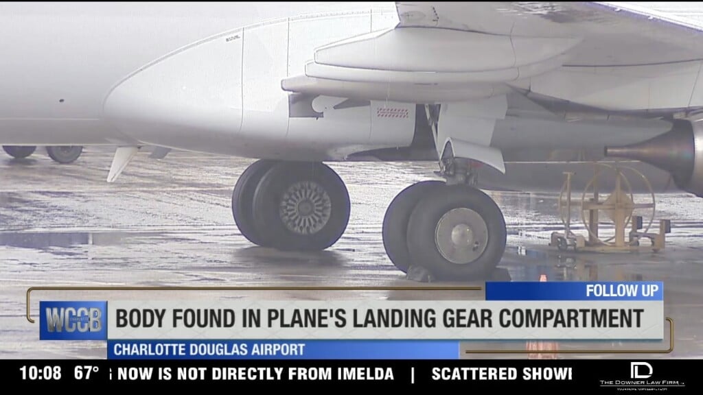Body Found In Plane's Landing Gear Compartment