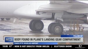 Body Found In Plane's Landing Gear Compartment