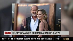70 Year Old Kelsey Grammer Welcomes 8th Child