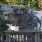 Aptopix White House Demolition