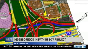 Neighborhood In Path Of I 77 Project