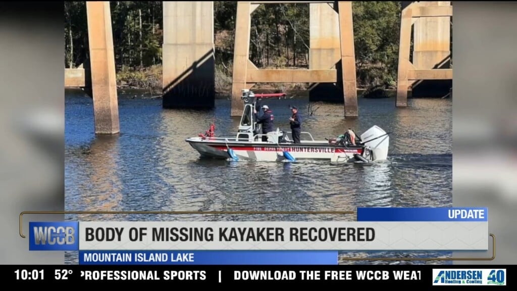 Body Of Missing Kayaker Recovered