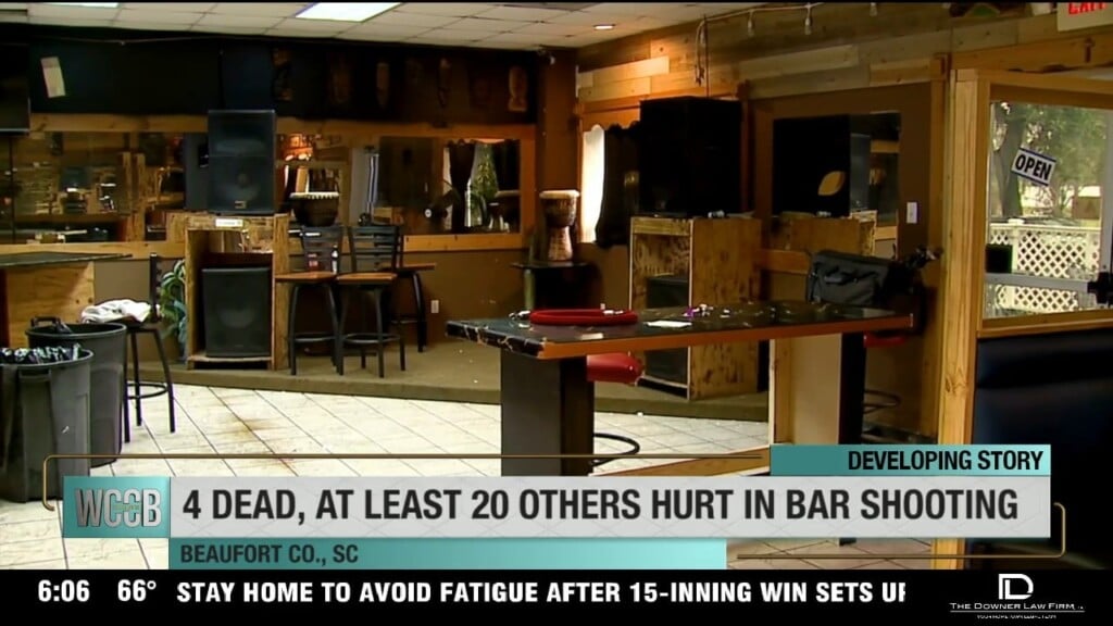 Shooting At Packed South Carolina Bar Kills 4 And Injures At Least 20 Others