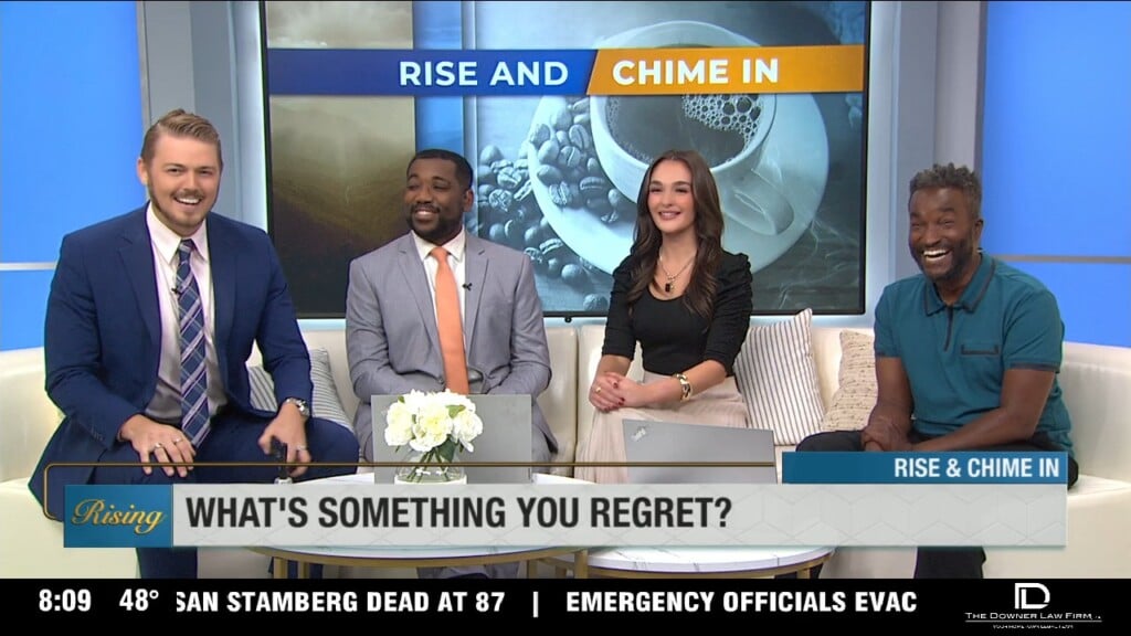 Rise & Chime In: What's Something You Regret?