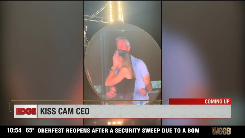 Kiss Cam Ceo Seen With Wife