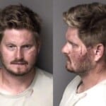 Erik Evans Intoxicated Adn Disruptive Affray Resist Public Officer