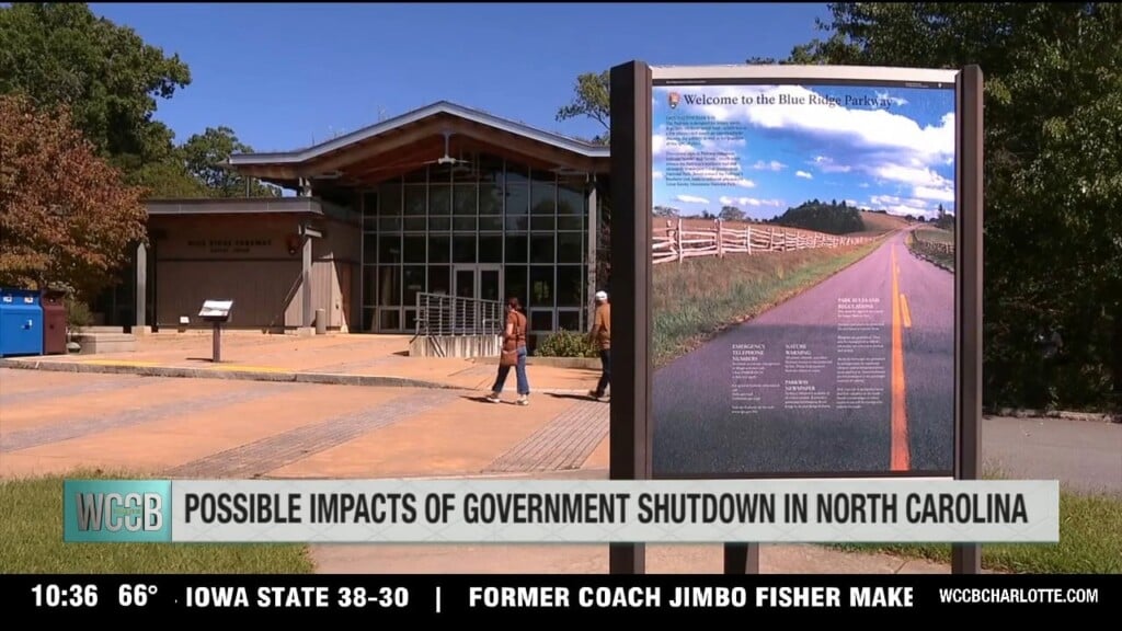 Possible Impacts Of Government Shutdown In North Carolina