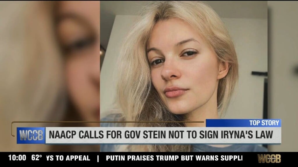 Nc Naacp President Believes Gov. Stein Should Not Sign Iryna’s Law