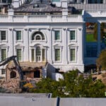 Aptopix White House Demolition