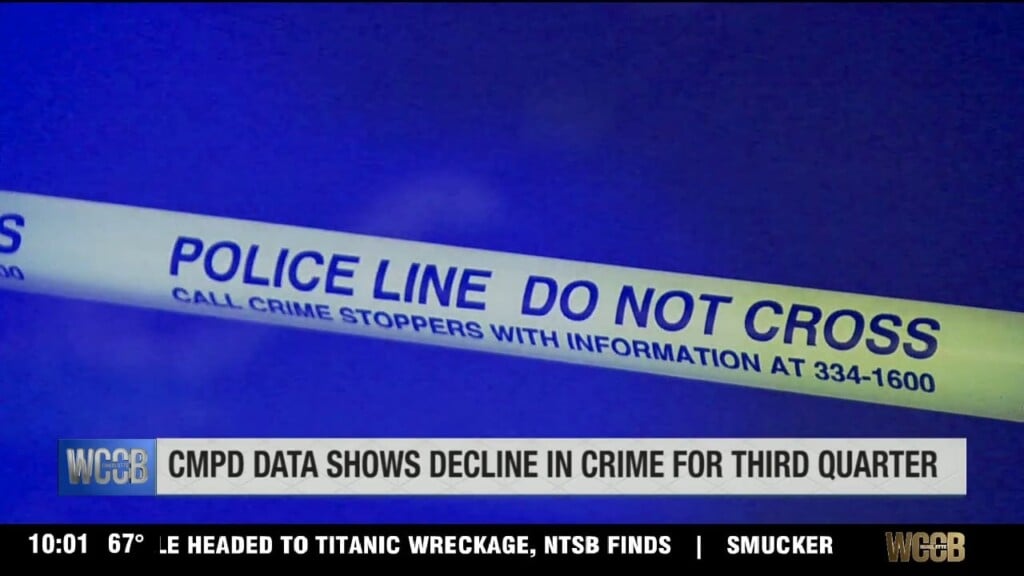 Cmpd Reports Decrease In Overall Crime