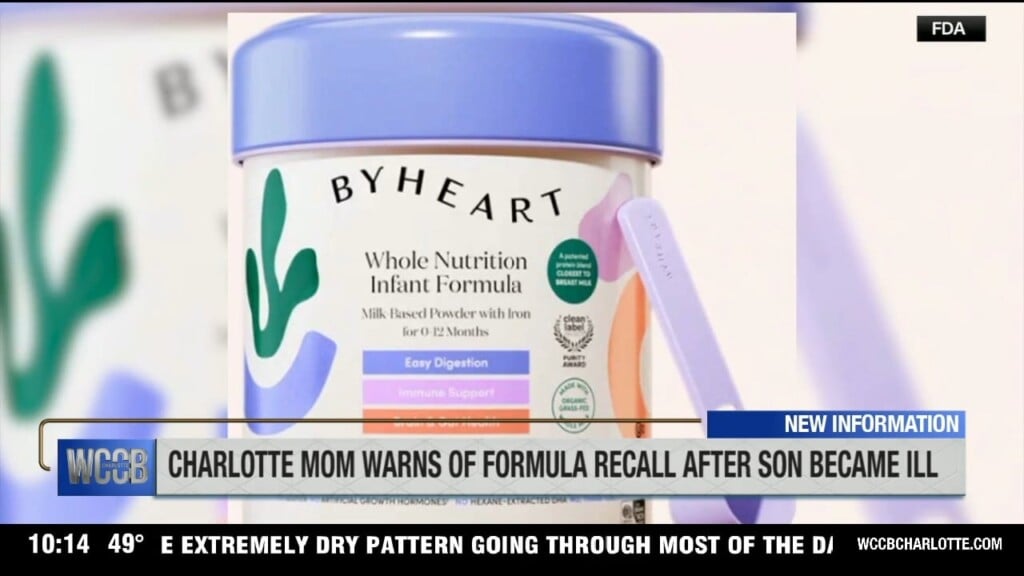 Charlotte Mom Warns Of Formula Recall After Son Became Ill
