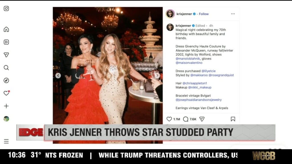 Kris Jenner's Star Studded Birthday Bash