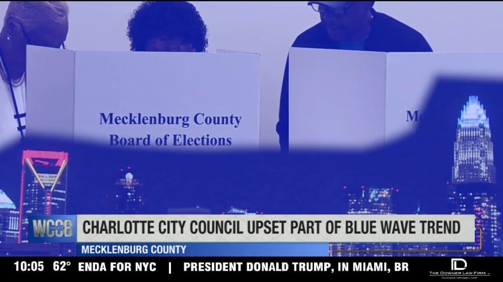 Charlotte City Council Upset Part Of Blue Wave Trend