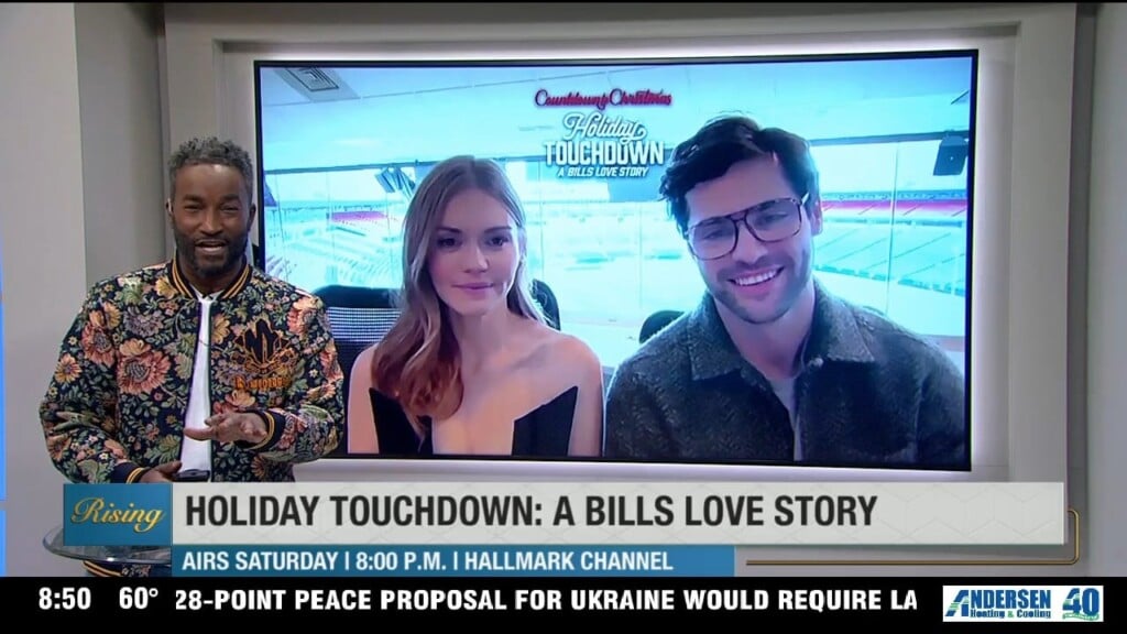 "holiday Touchdown: A Bills Love Story" On Hallamrk
