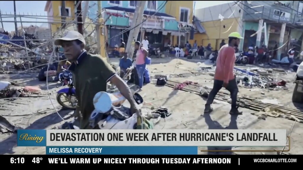 Survivors In Jamaica Struggle To Rebuild After Melissa