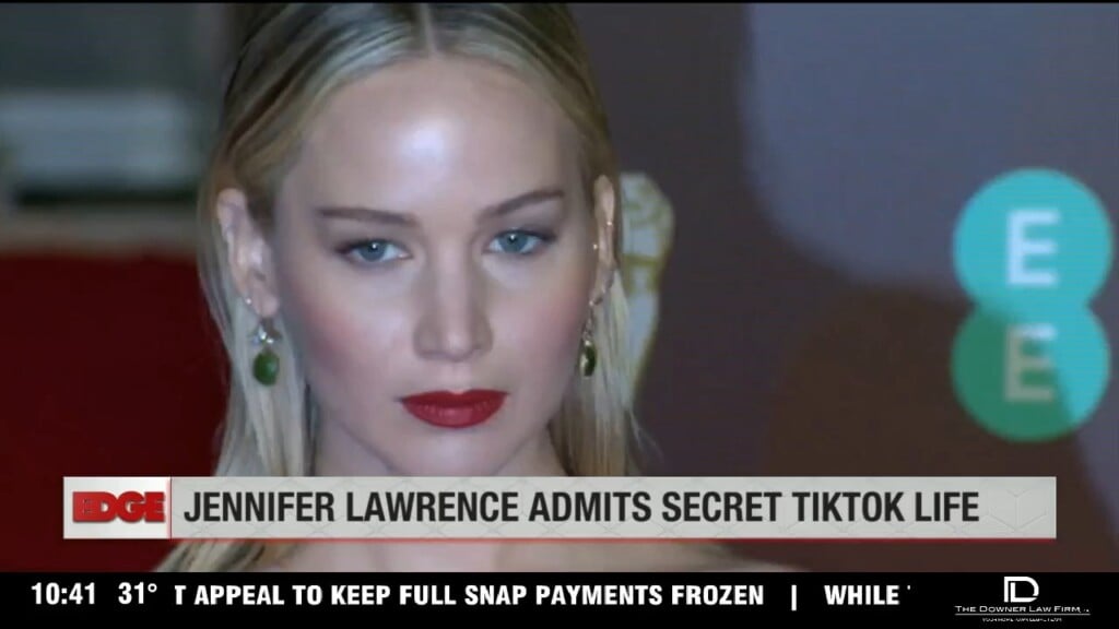 Jennifer Lawrence Reveals Secret Tiktok Life